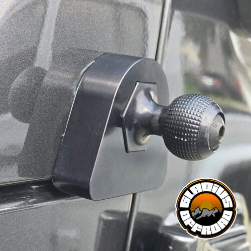 "Doors Off" Mirror Brackets for Gladiator Wrangler JL / JT